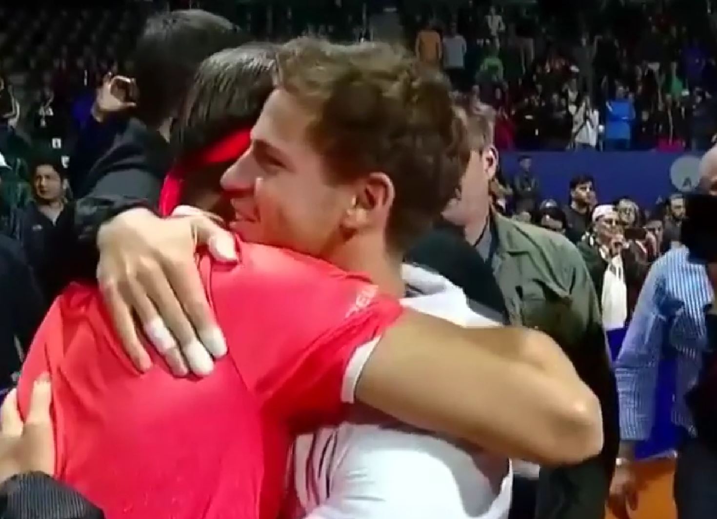 David Ferrer is Celebrated--and Hugged--in Tribute at Buenos Aires  