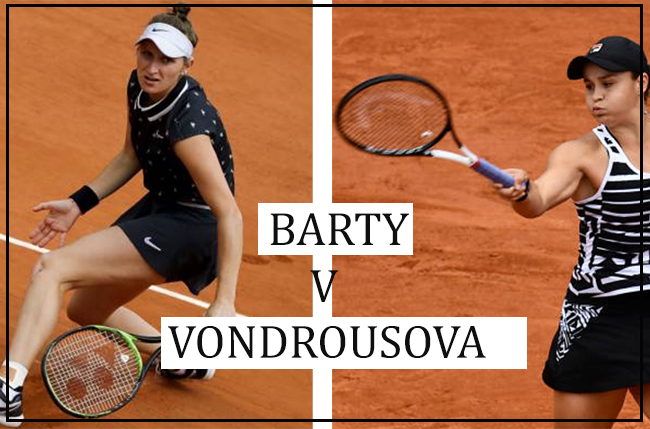 Barty v Voundrousova #RG19 Final, By the Numbers  
