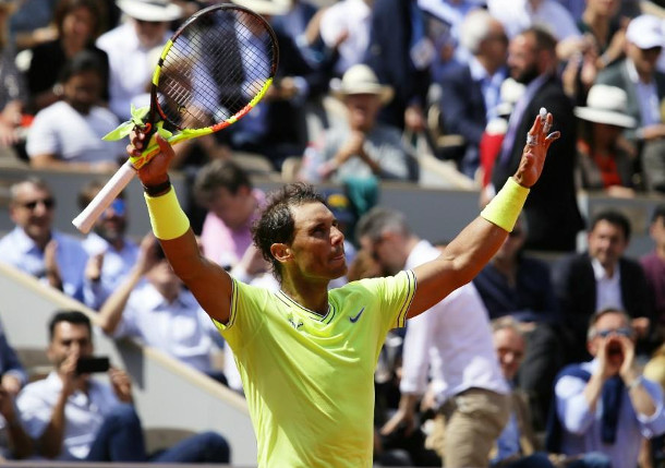 Watch: Nadal Makes Epic Artistry and Athleticism Look Easy on Lenglen 