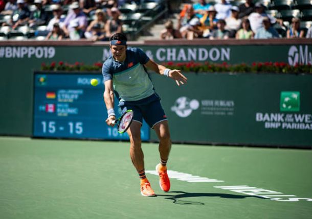 Raonic Stops Kecmanovic and Reaches Indian Wells Semis 