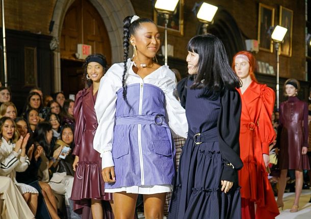Dream Realized as Naomi Osaka's Fashion Collection Hits NYC Runway ...