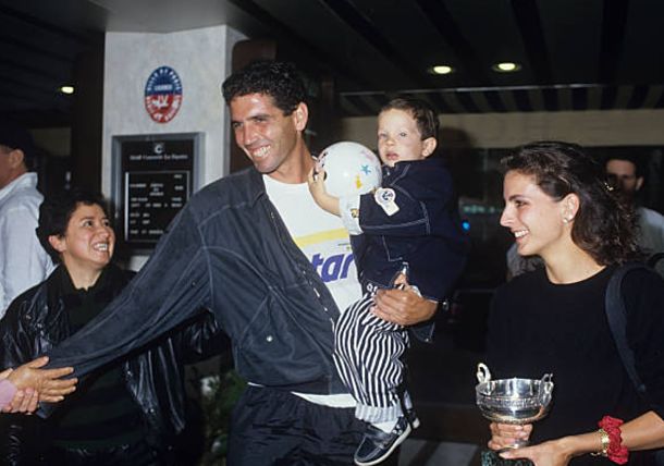 Celebrating Andres Gomez Historical Triumph at Roland Garros in 1990 