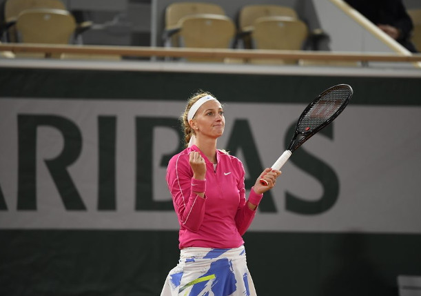 Kvitova on Emotional RG Quarterfinal Return 