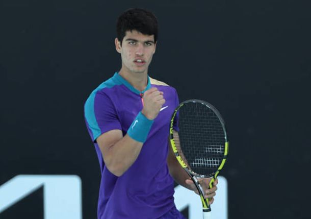 Rising Carlos Alcaraz Records First Grand Slam Win - Tennis Now