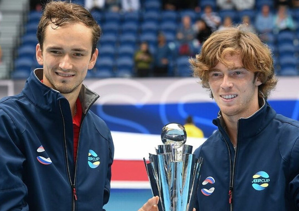 Medvedev's Historic Ranking Milestone Was Just a Question of Time, Says Compatriot Rublev 