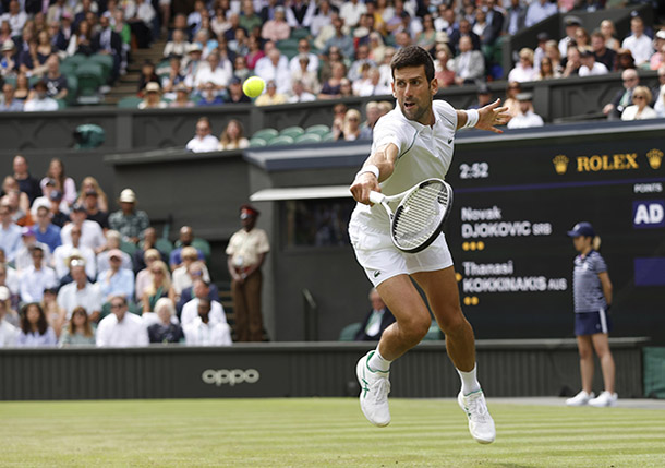 Djokovic Hitting High Gear as he Powers into Wimbledon's Week 2 