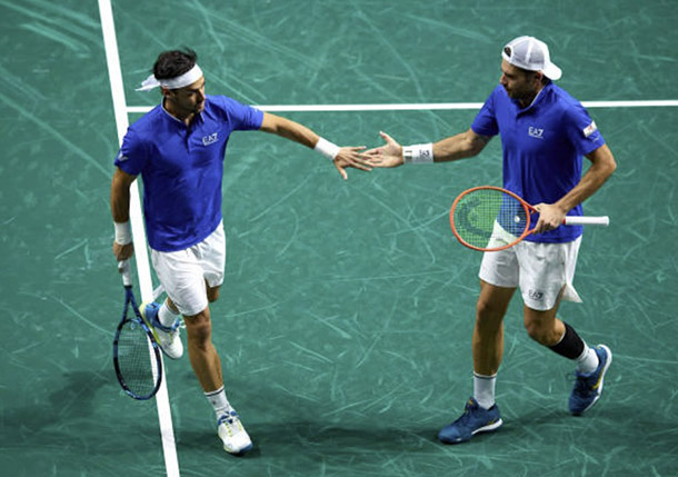 Bolelli and Fognini Clinch Victory for Italy over Team USA 