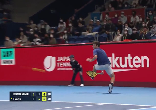 Miracle Worker - Kecmanovic Saves 6 Match Points to Defeat Evans from the Brink in Tokyo  