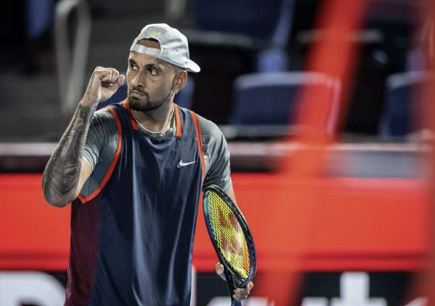 Kyrgios Solid as Ruud Crashes out in Tokyo  