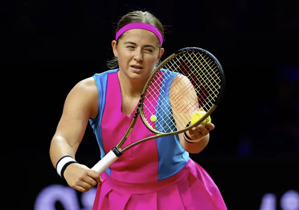 Ostapenko Outlasts Venus, Into Birmingham Quarterfinals  