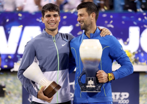 Alcaraz: I'm Not at Djokovic's Level on Indoor Courts 