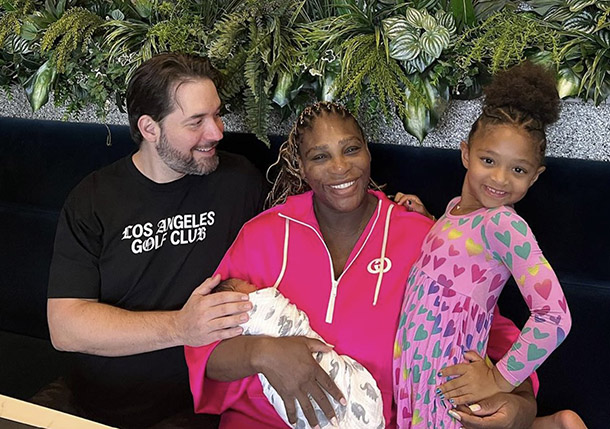 Serena Williams Gives Birth to Baby Adira River 