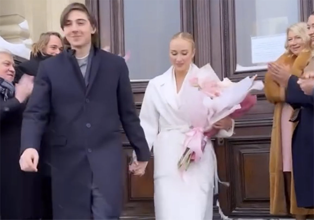 Anastasia Potapova and Alexander Shevchenko are Married!  