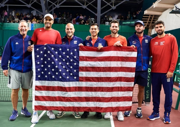 U.S. Overpowers Uzbekistan, Qualifies for Davis Cup Finals 