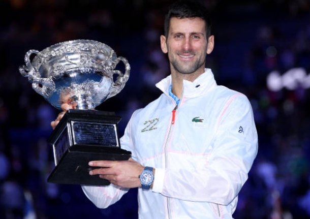 Perfect 10: Djokovic Sweeps to 10th AO Crown, Record-Tying 22nd Major Title 