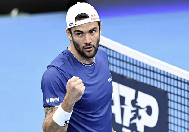 When Healthy, He's Lethal - Berrettini Tops Ruud at United Cup  
