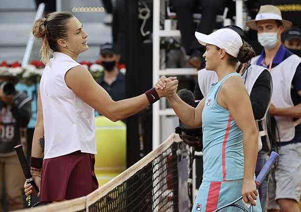 She Has Everything to Come Back - Sabalenka Has No Doubt that a Barty Comeback Would Go Well  