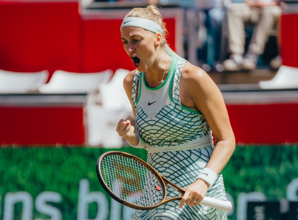 Kvitova Vanquishes Vekic, Wins 31st Title in Berlin 