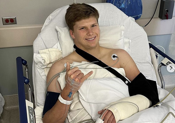 Brooksby Undergoes Wrist Surgery, Out for 10-12 Weeks  