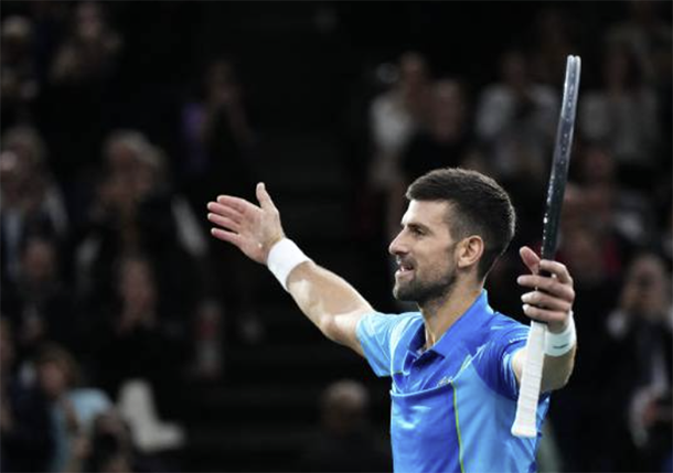 Resilient Djokovic Wrestles Victory from Rublev to Reach Ninth Paris Final 