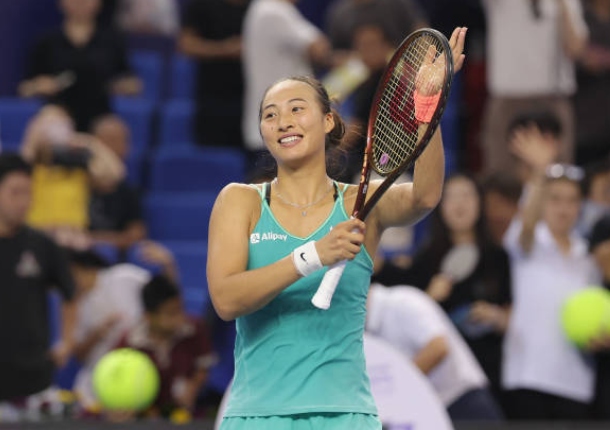 Home Stretch: Zheng Sets Up All-Chinese Semifinal vs. Zhu in Zhuhai  