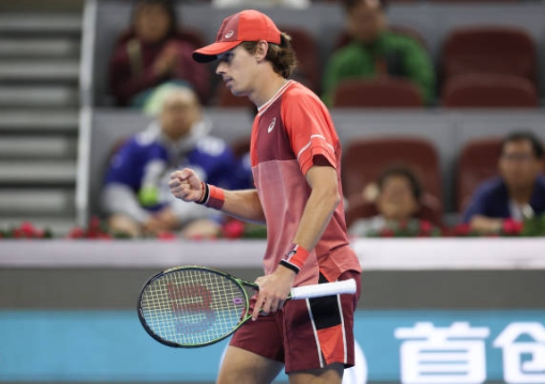 De Minaur Denies Match Points, Edges Murray in Beijing Thriller 