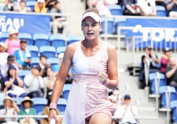 Kudermetova Tops Pegula in Tokyo Final 