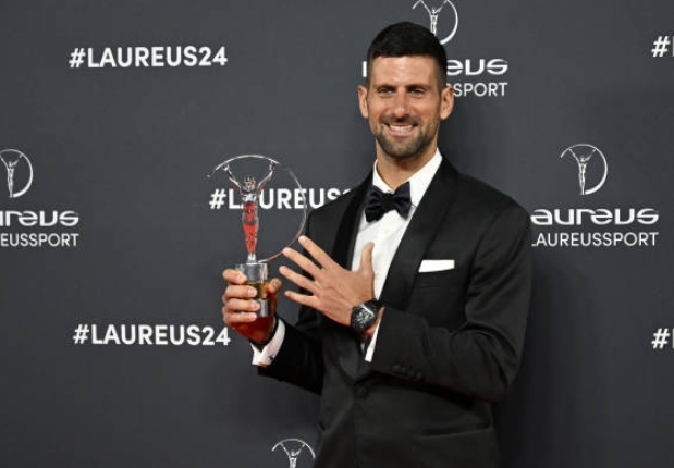 Djokovic Earns World Sportsman of the Year, Tennis Stars at Laureus Awards 