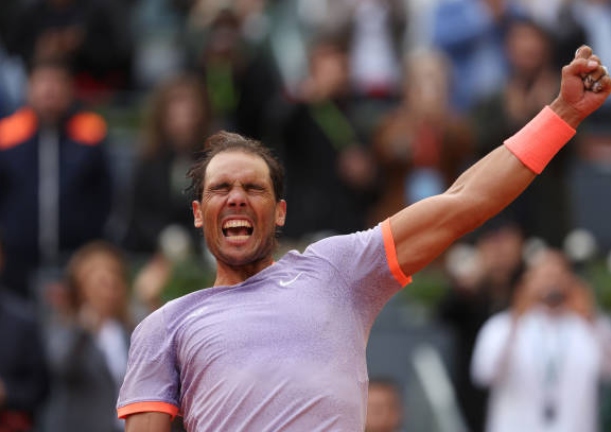 Tough Stuff: Nadal Wins 3-Hour Madrid Marathon 