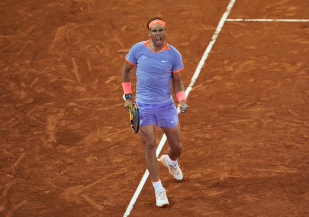Celebration Song: Fierce Nadal Fights Off de Minaur in Madrid 