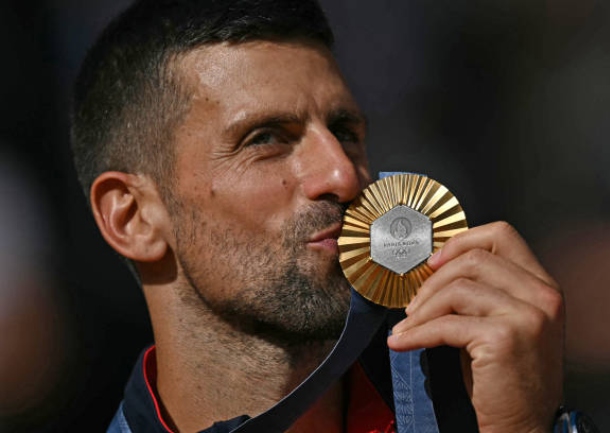 Golden Tears: Djokovic Out-Duels Alcaraz, Completes Career Golden Slam 