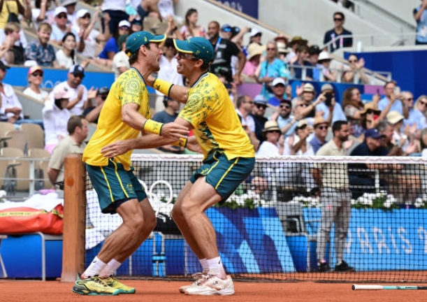 Aussies Ebden and Peers Edge USA To Win Olympic Doubles Gold 