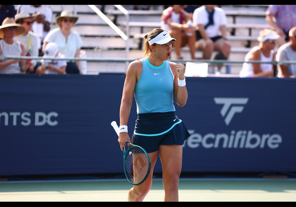 Paula Badosa Weathers Her Emotions, Delays, and Bouzkova to Washington DC WTA Title 