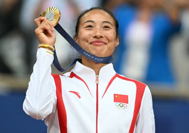 Golden Rule: Zheng Tops Vekic for China’s First Tennis Gold Medal 