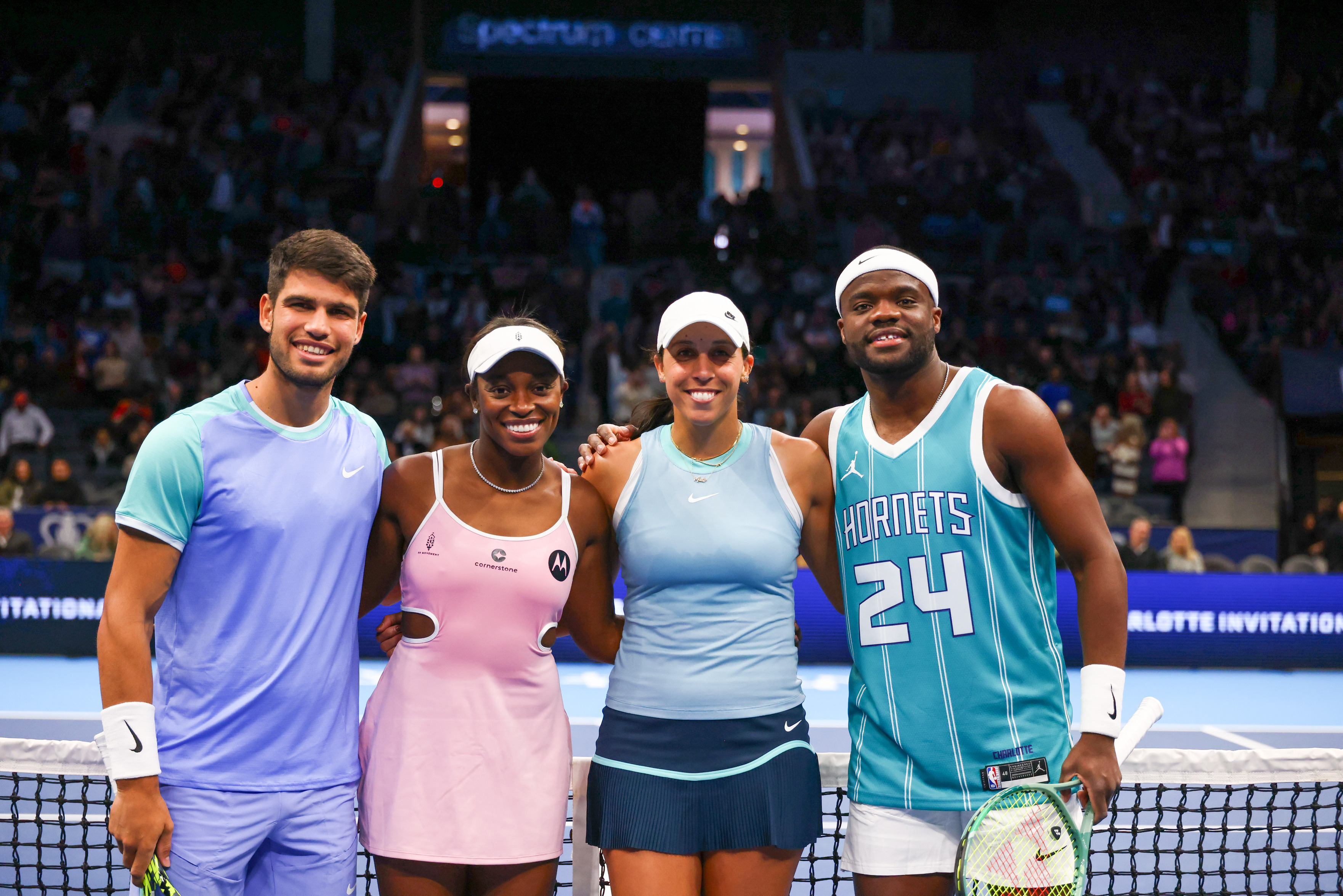 Alcaraz Lights Up Charlotte Along With Tiafoe, Keys, and Stephens  