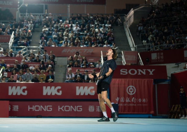 Rublev Subdues Shang, Sets Up Hong Kong Final vs. Ruusuvuori 