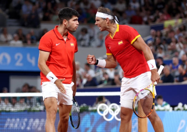 Dreammates: Nadalcaraz Wins Olympic Doubles Opener  