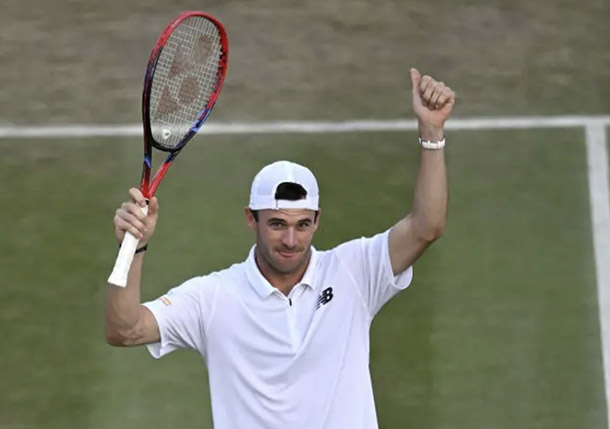 Tommy Paul Stretches Win Streak to 9 at Wimbledon 