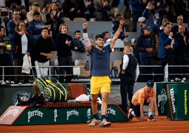 Closing Power: Alcaraz Fights off Sinner in Five for First French Open Final 