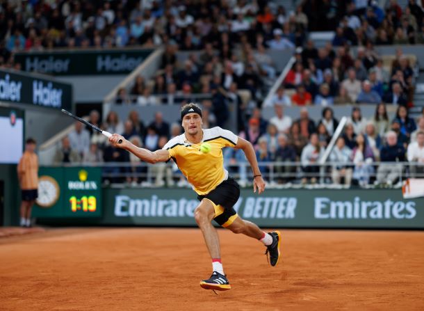Zverev Reaches Fourth Consecutive Roland-Garros Semifinal 
