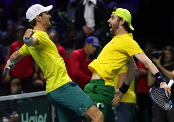 Bump Up: Australia Edges USA, Returns to Davis Cup Semifinals 