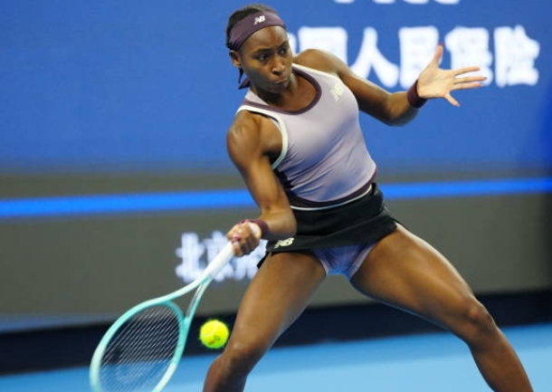 Gauff Battles into Beijing Semifinal vs. Badosa 