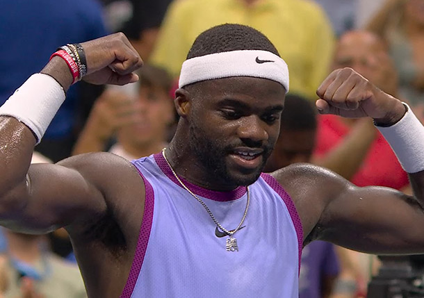 Tiafoe Lights Up Ashe, Topples Popyrin to Reach Third Consecutive US Open Quarterfinal 