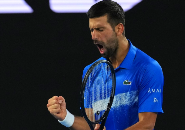 Tested Early, Djokovic Surges Past Basavareddy in Australia 