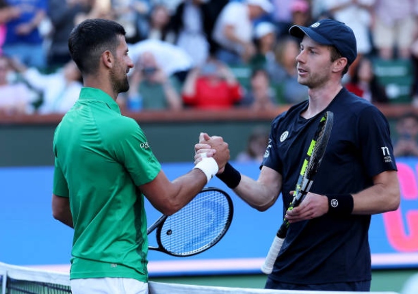 Desert Storm: Djokovic Falls to van de Zandschulp in IW Shocker 