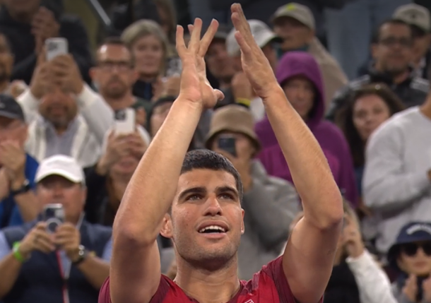 15 and Counting: Alcaraz Races Past Dimitrov to Stretch Indian Wells Win Streak 