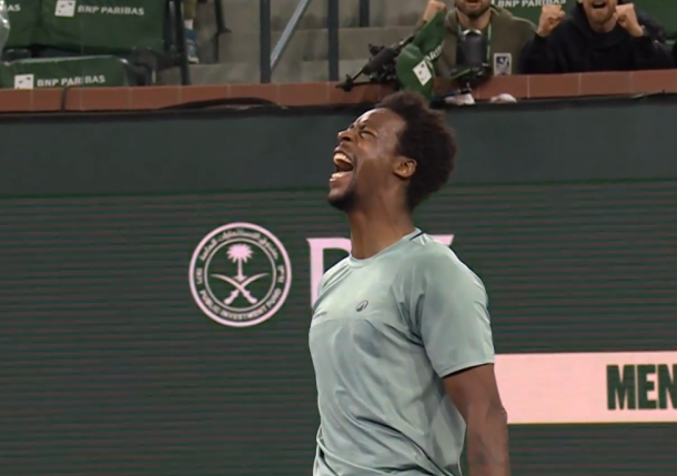 Monfils, 38, Reaches Third Round at Indian Wells