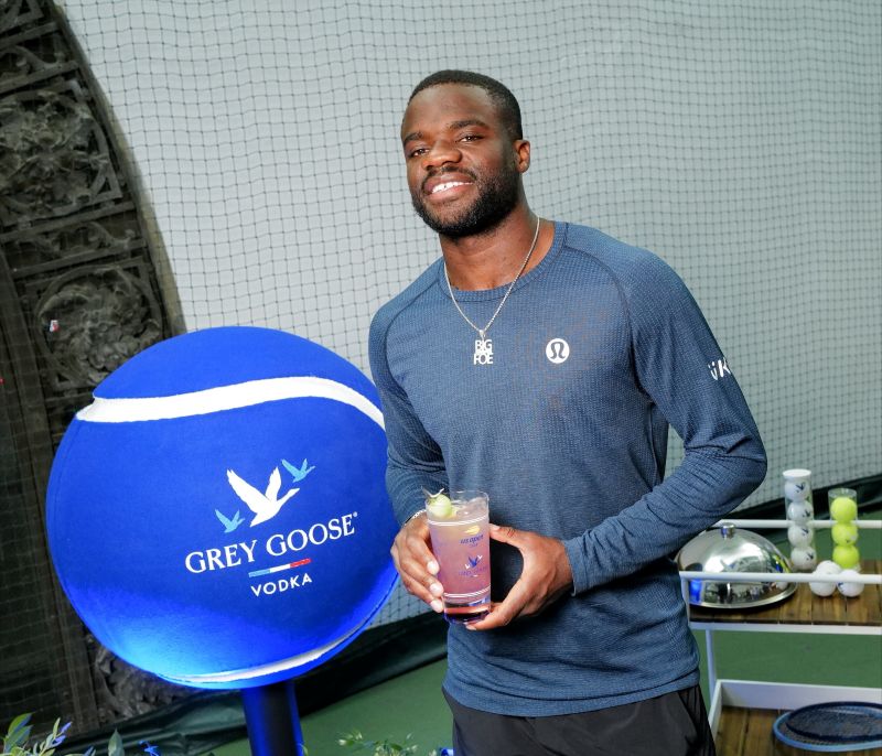 Frances Tiafoe Grey Goose