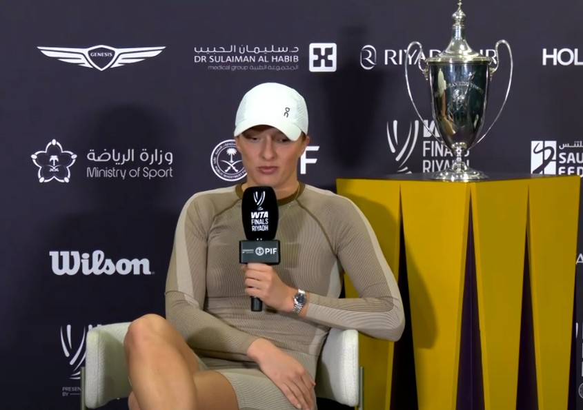 swiatek press conference riyadh