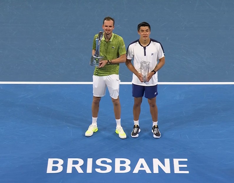 medvedev brisbane trophy